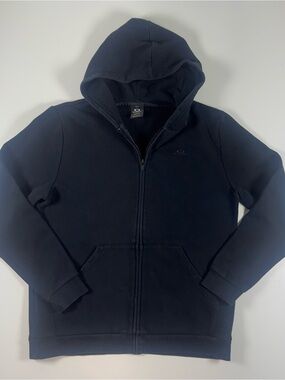 Oakley Kids Dark Navy Full-Zip Hooded Sweatshirt